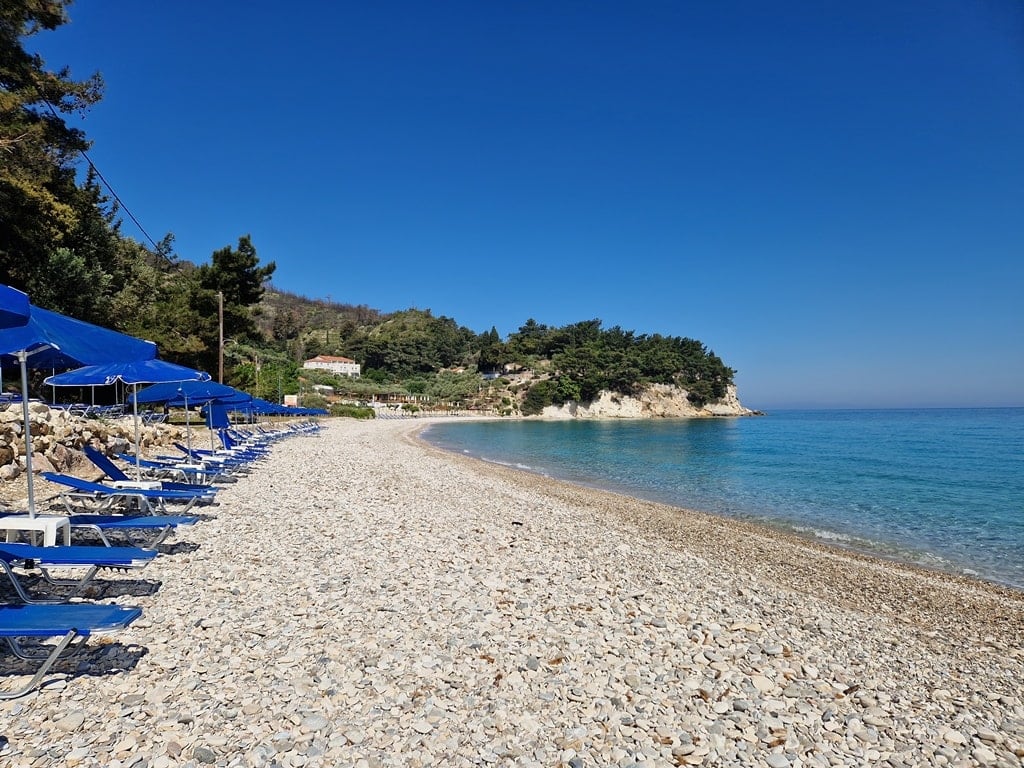 Tsamadou Beach - best beaches in Samos