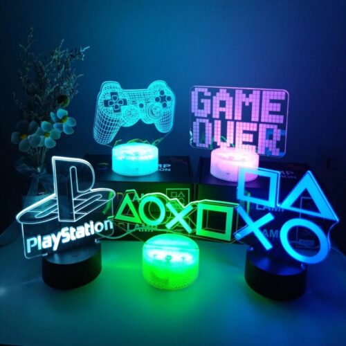 PlayStation Logo LED Night Lamp 0