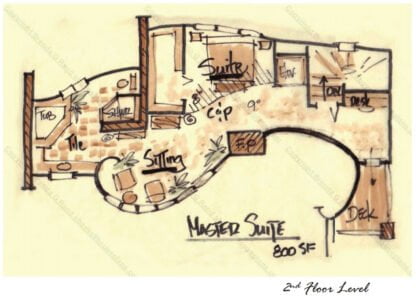 Earth berm house plan