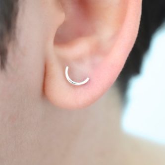 Half Circle Earrings