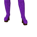 Avatar Purple unicorn boots