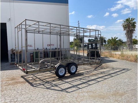 Enclosed trailers frame