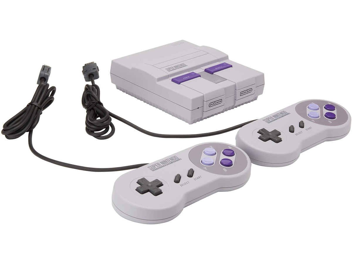 super nes classic game console