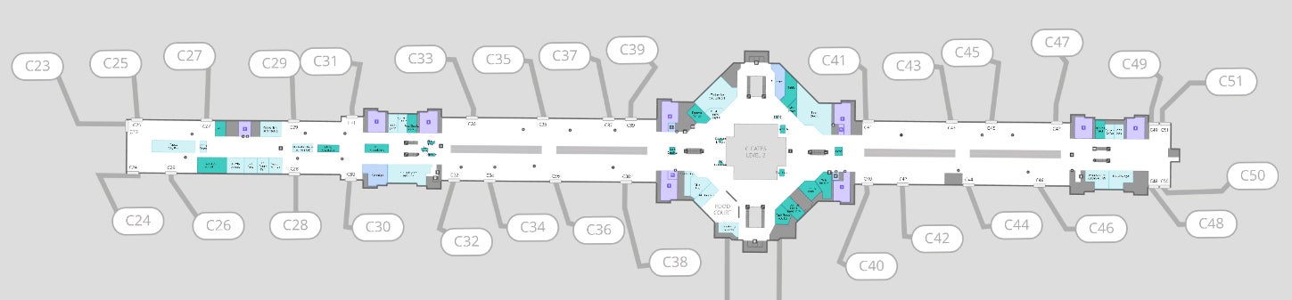 Denver International Airport Terminal Map - United States Map