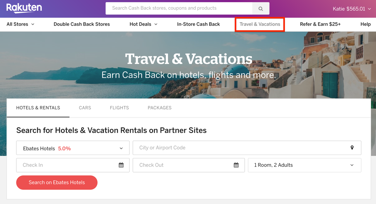 Rakuten Travel and Vacations