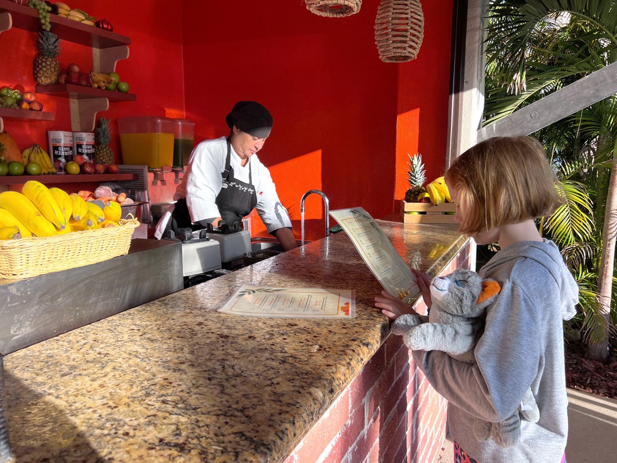 Healthy Bar at Hyatt Ziva Los Cabos