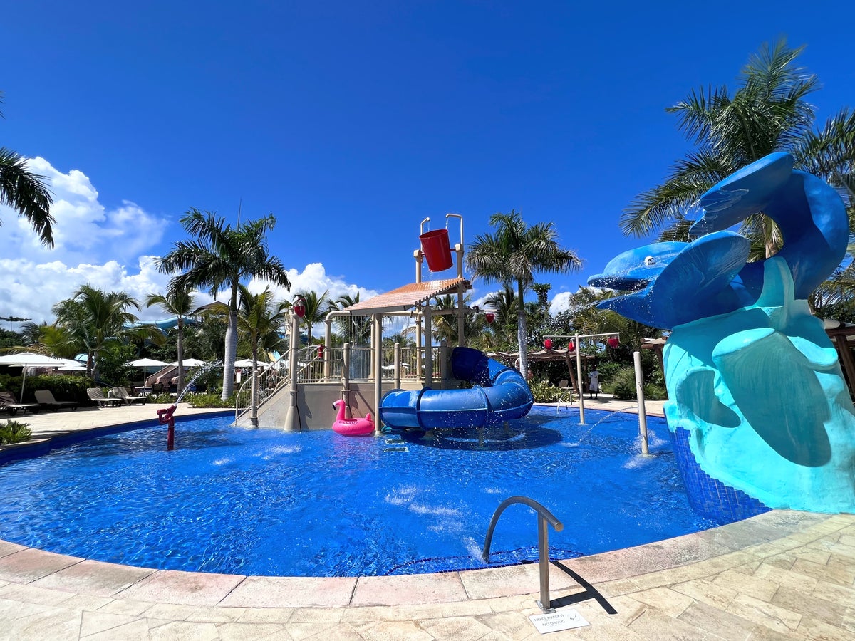 Little kids pool area at Hyatt Ziva Cap Cana water park