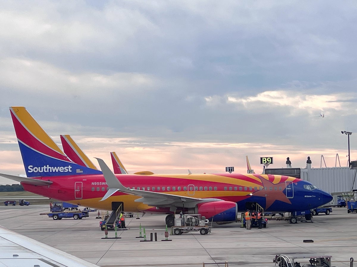 Southwest Airplane at CMH