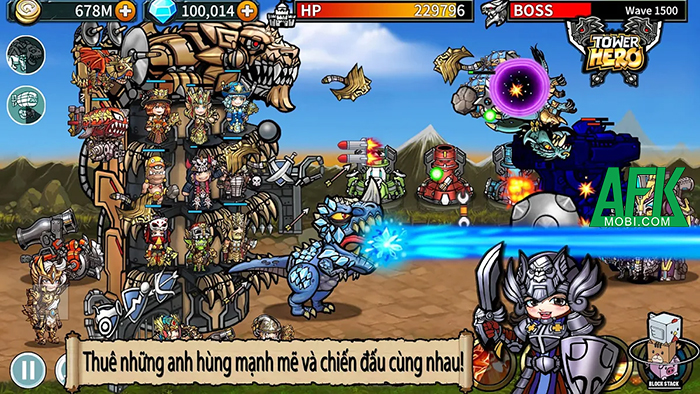 Tower Hero - Tower Defense game thủ thành hấp dẫn với đồ họa phong cách anime siêu bựa 0