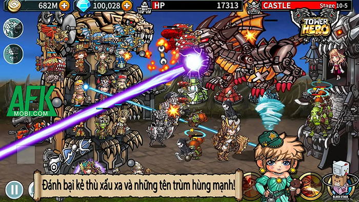 Tower Hero - Tower Defense game thủ thành hấp dẫn với đồ họa phong cách anime siêu bựa 4