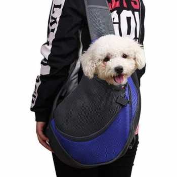 Gambar produk DG Tas Selempang Hewan Anjing Kucing Pet Carrier L - 600D