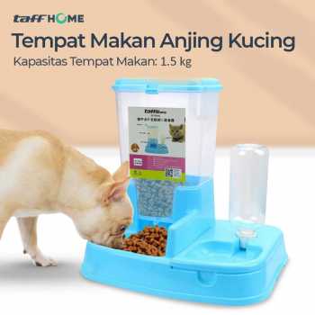 Gambar produk TaffHOME Tempat Makan Anjing Kucing Pet Food Dispenser - PET0640