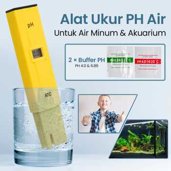 Gambar produk ATC Alat Ukur Uji PH Meter Tester Pen Air Minum Akuarium - PH-009