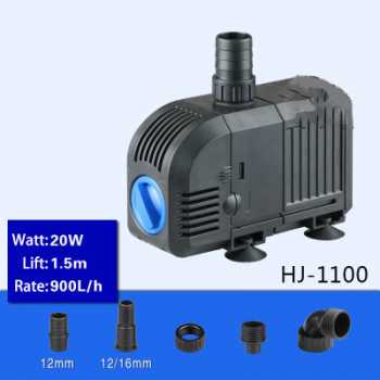 Gambar produk SUNSUN Pompa Air Aquarium Submersible Pump Fish Tank 20W - HJ-1100