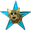 The Cool Cat Barnstar (Cyan)