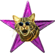 The Cool Cat Barnstar (Purple)