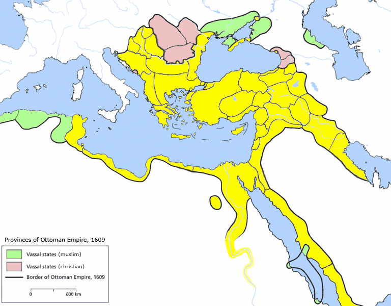 Provinces de l'Empire ottoman — Wikipédia