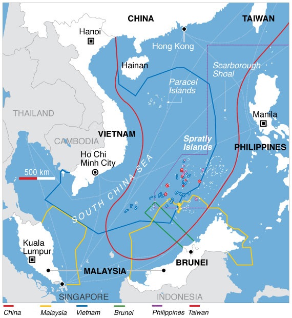 mer de chine méridionale