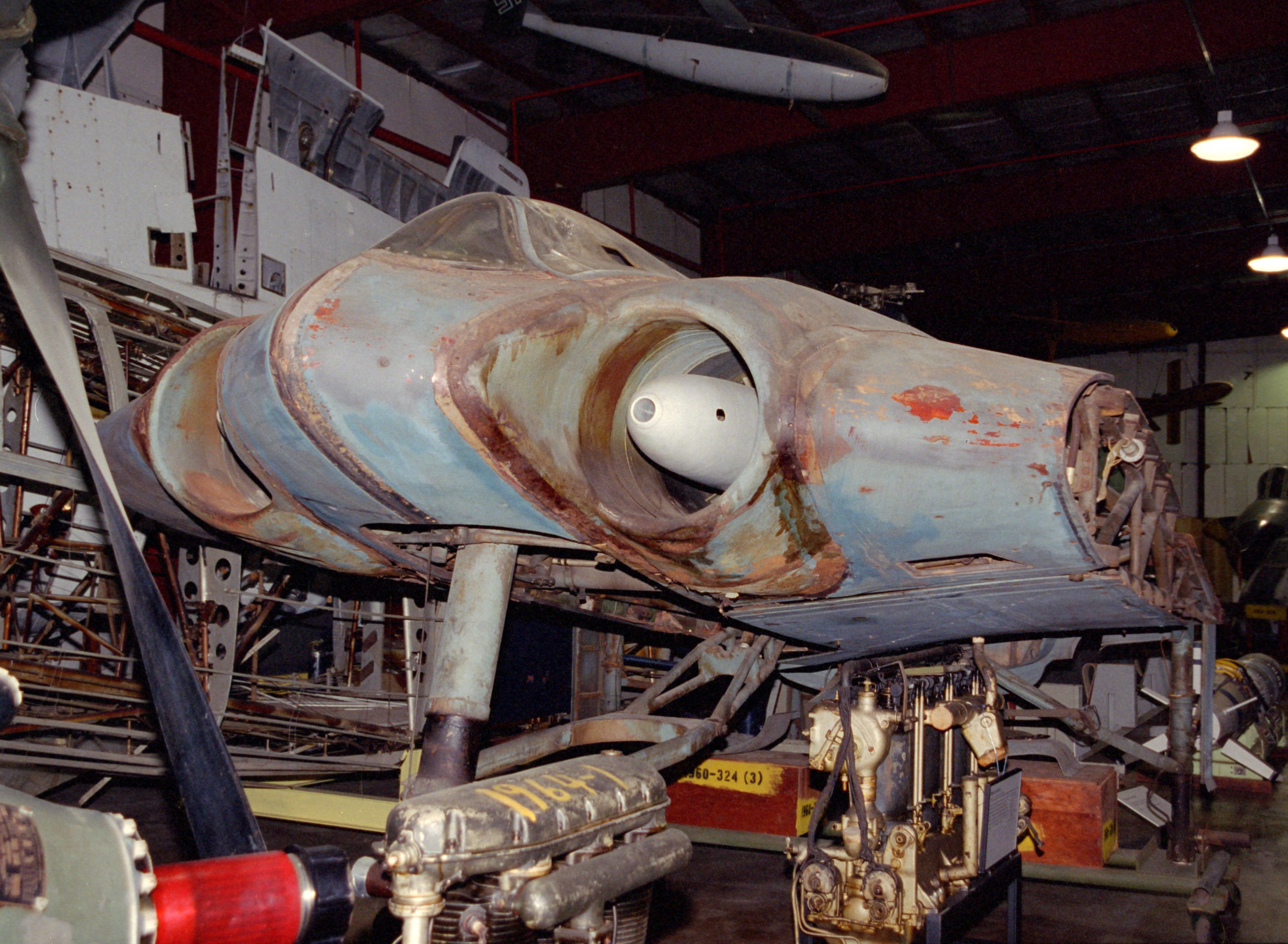 Unrestored Horten Ho 229 At The Smithsonian Institution S Garber Restoration Facility By Michael Katzmann Aviation