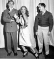 Alan Young in AFRS TALENT Circa 1950s with Olga San Juan