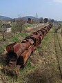 * Nomination: Old locomotives in former railway station Ścinawka Średnie (Mittelsteine), Sudetes. --Pudelek 10:49, 15 April 2008 (UTC) * Review great motive, but the image looks someway faded. Perhaps a little contrast would help. --Mbdortmund 17:38, 16 April 2008 (UTC)  Info i give a little more colors --Pudelek 11:11, 18 April 2008 (UTC)