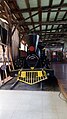 Recreación de la primera salida de la Locomotora Copiapó, en el Centro Cultural Estación Caldera.