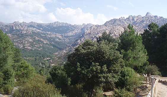 General view of La Pedriza