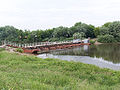 Bridge over Moskva River in Kolomna, Russia