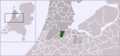 Location of Amstelveen