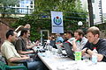 Wikimedian devs in sun