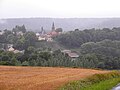 Apremont, France, viewed from the east.