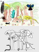 January 25: Biomass as seen by children.