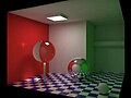 Global illumination illustration.