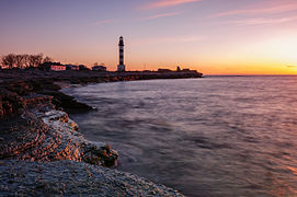 Osmussaar. Lighthouse.