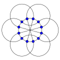 The Chvátal graph in Lombardi style