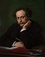 Edouard Dubufe.- Alexandre Dumas fils