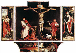 частина від: Isenheim Altarpiece, closed‎ 