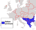 The Balkan Peninsula and the European states