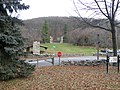 Crampton's Gap, Maryland, looking north from the south side (Gathland State Park).