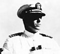 U.S. Navy RAdm Daniel J. Callaghan, killed in the Naval Battle of Guadalcanal, November 13, 1942.