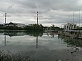 Bridge and Dam of Verbois, on the Rhone river