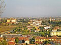 View of Poggio a Caiano with the Medici Villa from Bonistallo Hill