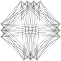 The Turán graph T(13,4).