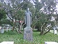 Statue of Jón Arason, by Guðmundur Einarsson, in Munkaþverá