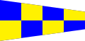 US Navy "Negative" (NEGAT) signal pennant