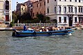 Venice, UPS Boat on Canal Grande