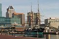 USS Constellation in Baltimore's Inner Harbor