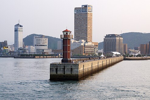 Tamamo Lighthouse in Takamatsu