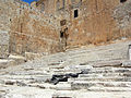 Southern steps of the Temple Mount, Jerusalem.