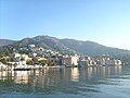 Panorama di Rapallo, Liguria, Italia